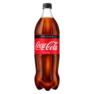 Coca-Cola Zero Azúcar botella 1L.