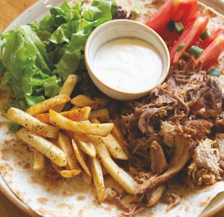 Дърпано свинско (450г)