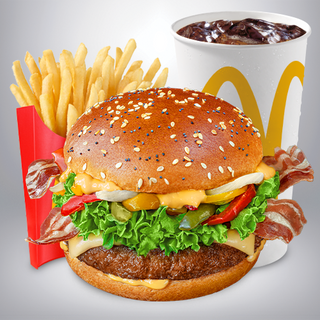 HrBurger Beef McMenu
