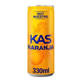 KAS Naranja Zero sin Azúcar Lata (330 ml.)