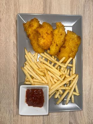 Stripsy z kurczakiem