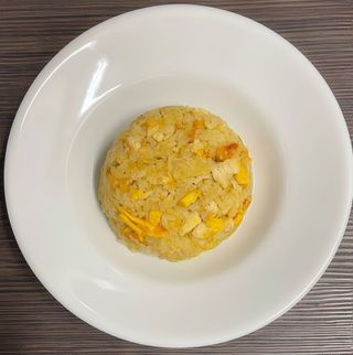 28E. Riso con pollo al curry