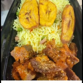 Special Fried Rice and Asun