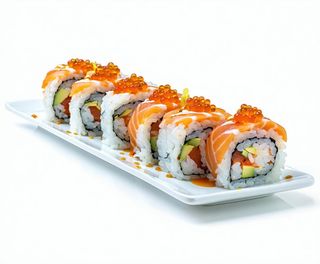 193. Uramaki spicy salmon