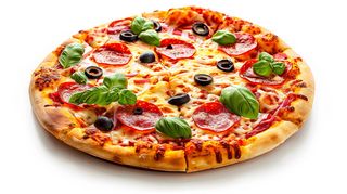 Pizza mitad y mitad