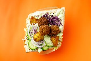 Falafel Klasyk w bułce