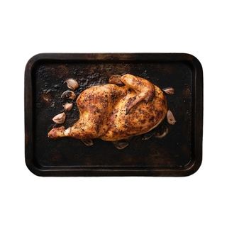 1/2 Promoción De Pollo A La Leña