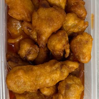 Pollo Con Salsa Agridulce