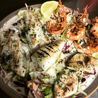 Grigliata di pesce Acqua Farina e Brace