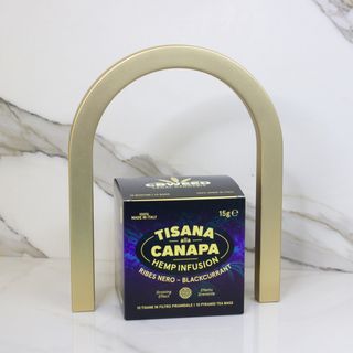 Infusão de Cânhamo e Groselha Preta (Drenante) - 10 saquetas