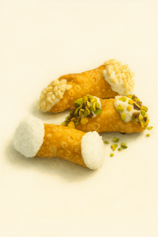 Mini cannolo Siciliano