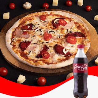 კაპრიჩოზა + კოკა-კოლა კლასიკი - 0,5ლ