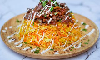 Sha-Rice Beef Platter