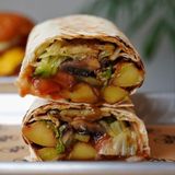 Вегетаріанський рол в лаваші 