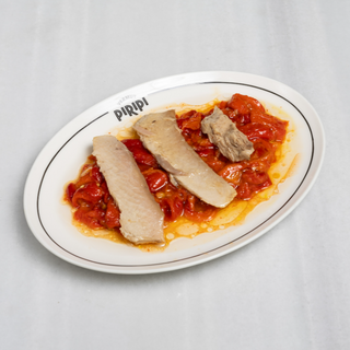 Pimientos asados con ventresca 