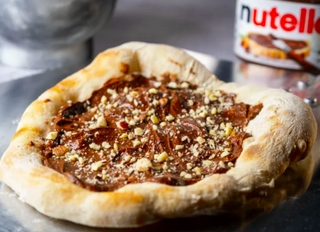 Pizza Nutella Noci