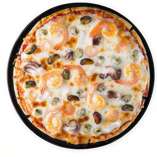 Pizza Fruit De Mare (Grande)
