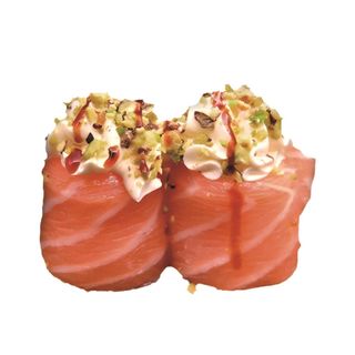 Gunkan spicy salmone