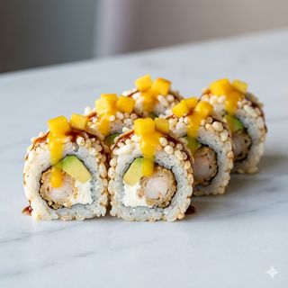 145.Flower soffiato roll
