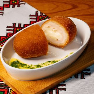 Kiev Cutlet with melted cheese