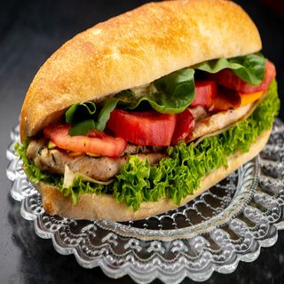 Hot Grilled Chicken - Focaccia