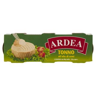 Ardea tonno oli di semi 3 per 80gr