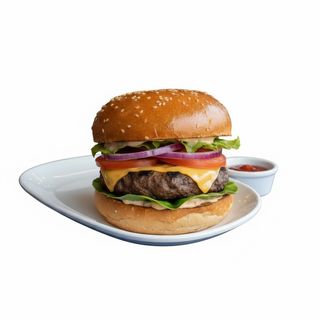 Beef or Chicken Burger