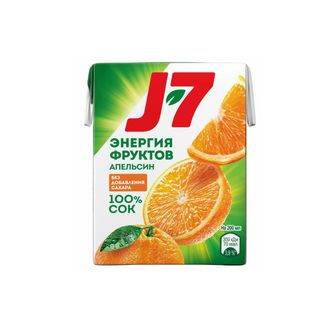 Բնական հյութ J7 նարինջ 200մլ