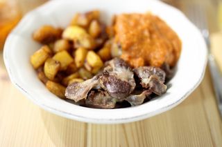 Gésiers Sauté Alloco