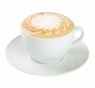 Cappuccino vegano con latte di soia