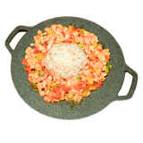 Обжаренная курица на сковороде
