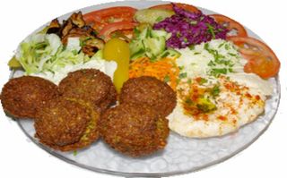 Tapa Caliente Plato Falafel