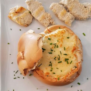 Fundiu de queso pan de 200 gramos