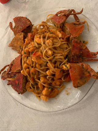 Linguine al granchio o astice