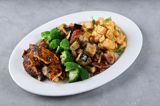 Chicken & Roasted Veggie Salad