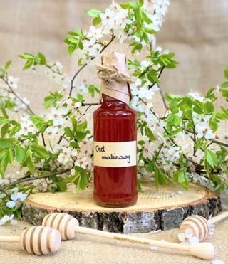 Ocet malinowy na miodzie skarb roztocza 200ml