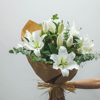 Ramo liliums blancos (S)