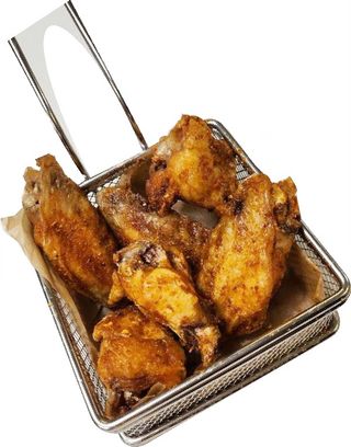 Alitas De Pollo Fritas (6 Uds.)