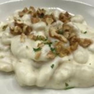 Gnocchi 4 Quesos Con Nuez Caramelizada