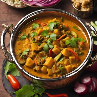 Vegetales Mixtos Curry