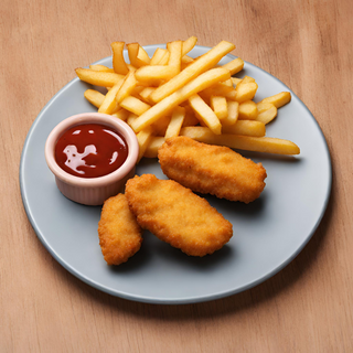 Nuggets Avec Frites