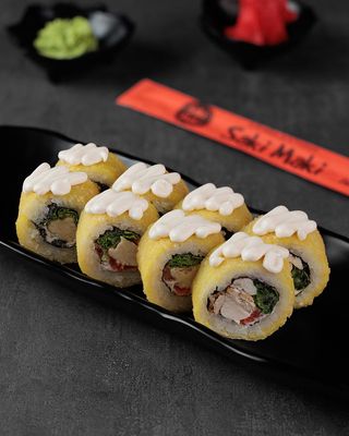 Ролл Цезарь жаренный