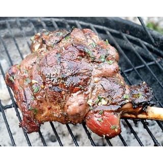 Grilled Goat