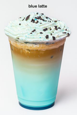 Blue latte /ლურჯი ლატე