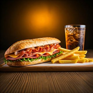 Bocadillo Súper Bacon