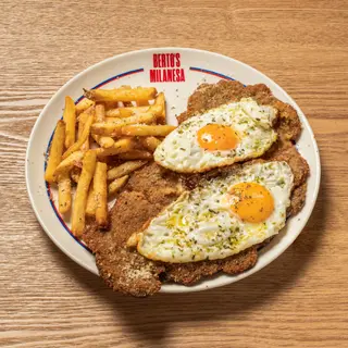 Milanesa a Caballo