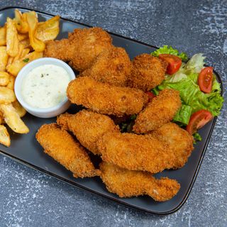 Aripioare Crispy cu Cartofi Aromatizați