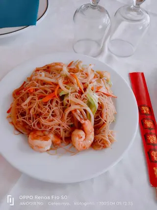 85, Fideos Fritos Con Gambas