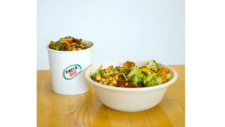 Makaron Tofu & Spinach (M) + Sałatka Vegan Tofu (S)