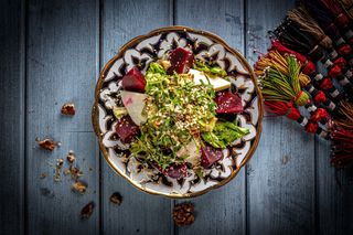 Салат со свеклой